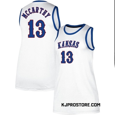 Charlie McCarthy Unisex Adidas Royal Kansas Jayhawks Pick-A-Player NIL Men's Basketball Jersey Size: Extra Large